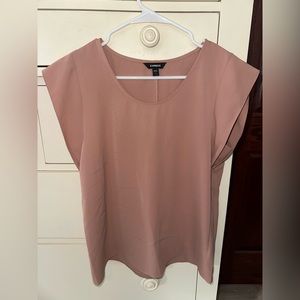 Women’s size small nude color blouse. Express. NWOT